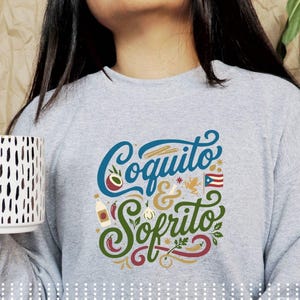 Coquito & Sofrito Puerto Rican Heritage Shirt
