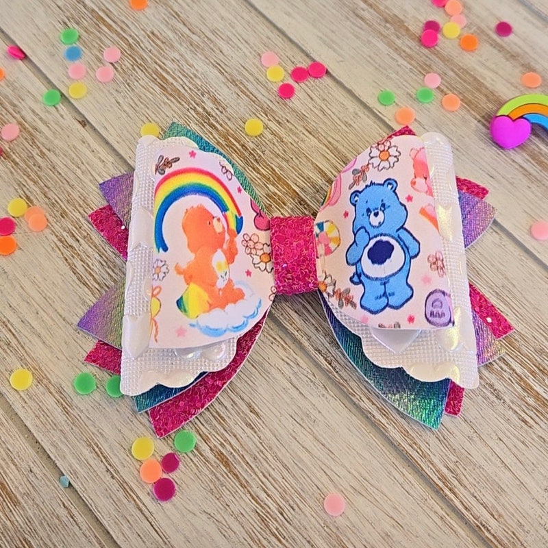 Care Bear Hair Clip Etsy