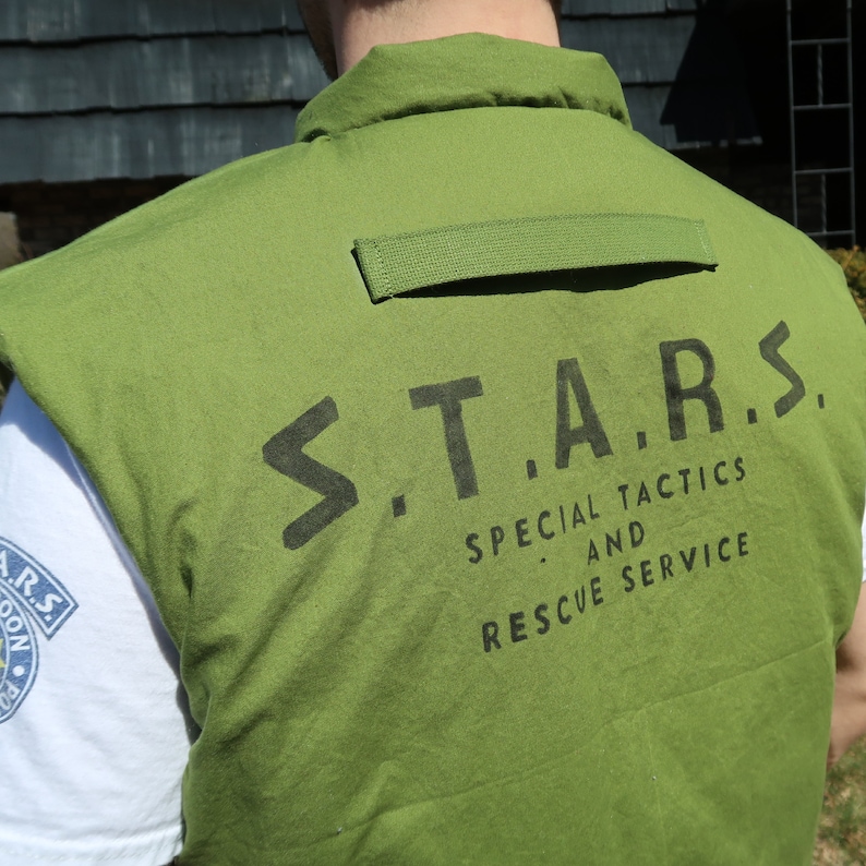 STARS Vest Vector Logo Digital Download Resident Evil Etsy