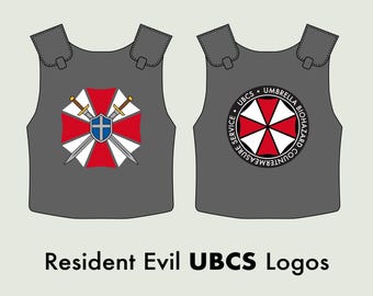 Umbrella UBCS - 3 Sizes - Resident Evil Logo - 100% Embroidered