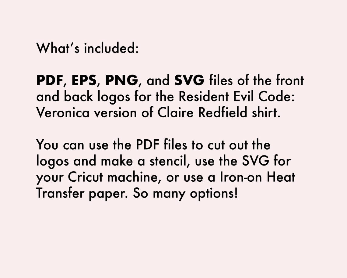 Code Veronica Vector Graphic Images | Claire Redfield Cosplay | Digital ...