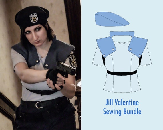Jill Valentine RE1 Remake Sewing Pattern PDF - Digital Download | Resident Evil Cosplay