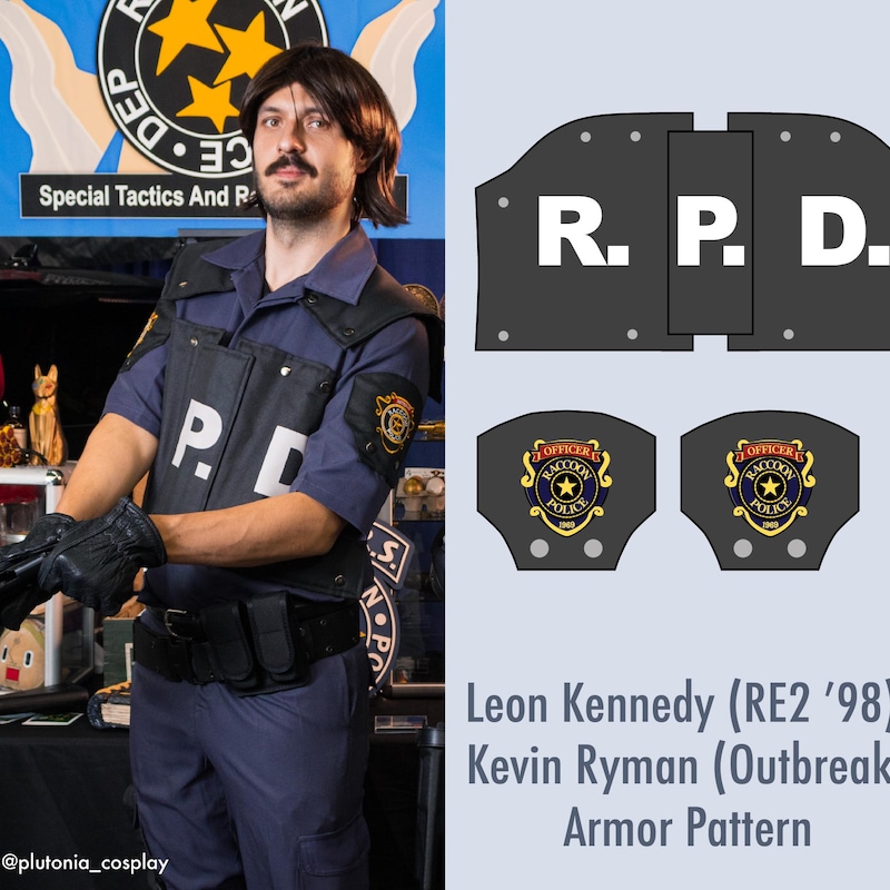 Leon Kennedy Cosplay Rpd - Etsy
