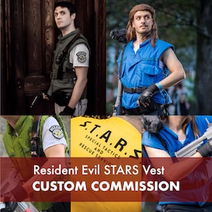 STARS Vest Custom Cosplay Commission for Resident Evil Remake