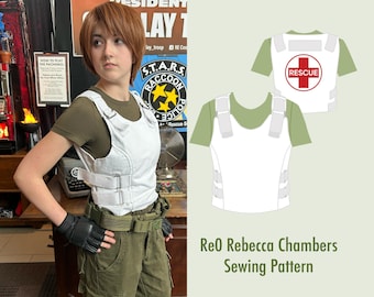 Rebecca Chambers RE0 Sewing Pattern PDF - Digital Download | Resident Evil Cosplay
