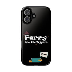 Perry the Platypus Phone Case iPhone and Samsung and Google Pixel Protective Cover for Fans of Phineas and Ferb