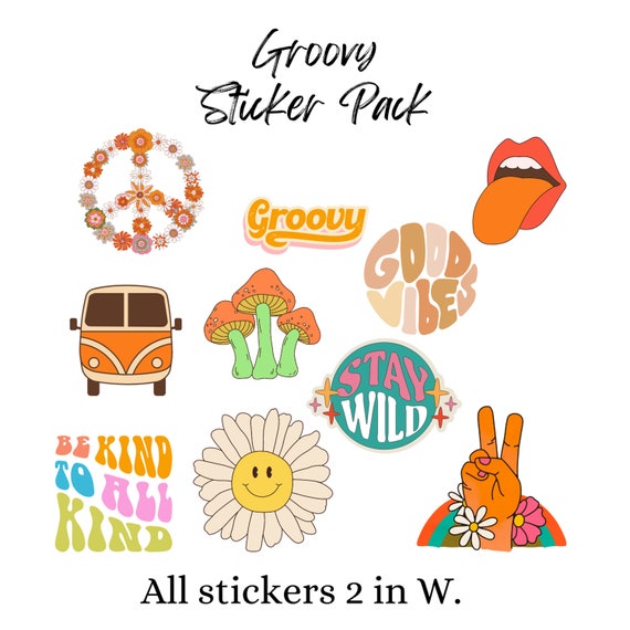 Groovy Sticker Pack Groovy Sticker Pack