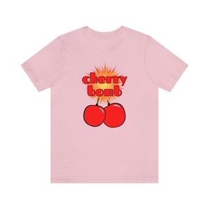Cherry Bomb - Unisex Jersey Kurzarm T-Shirt