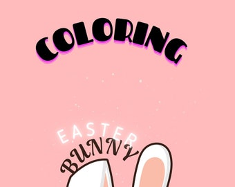 Cute Bunnies Coloring Book Bundle - Whimsical Rabbit Adventures for Coloring Enthusiasts of All Ages