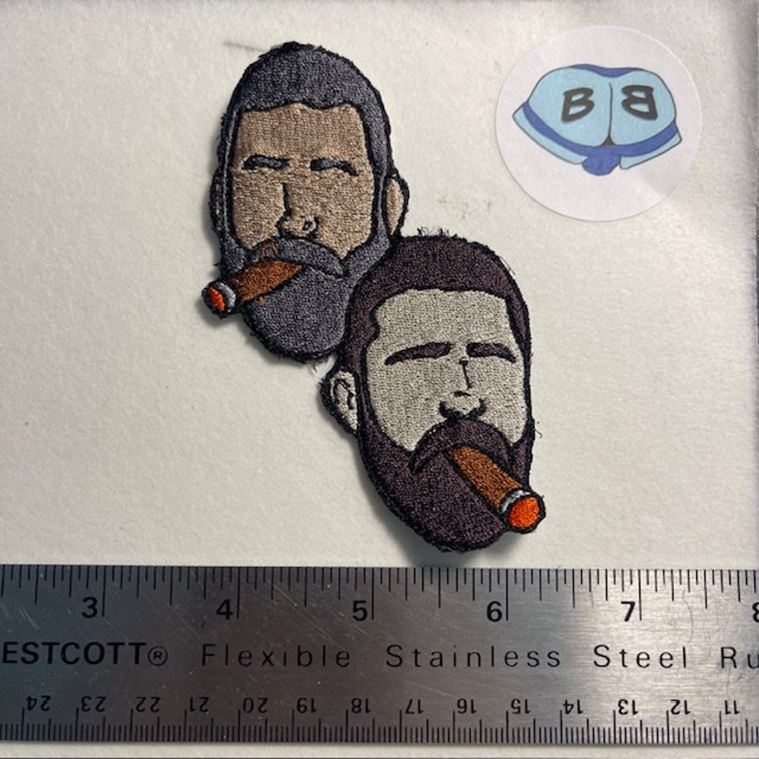 Iron on Patch Cigars Etsy