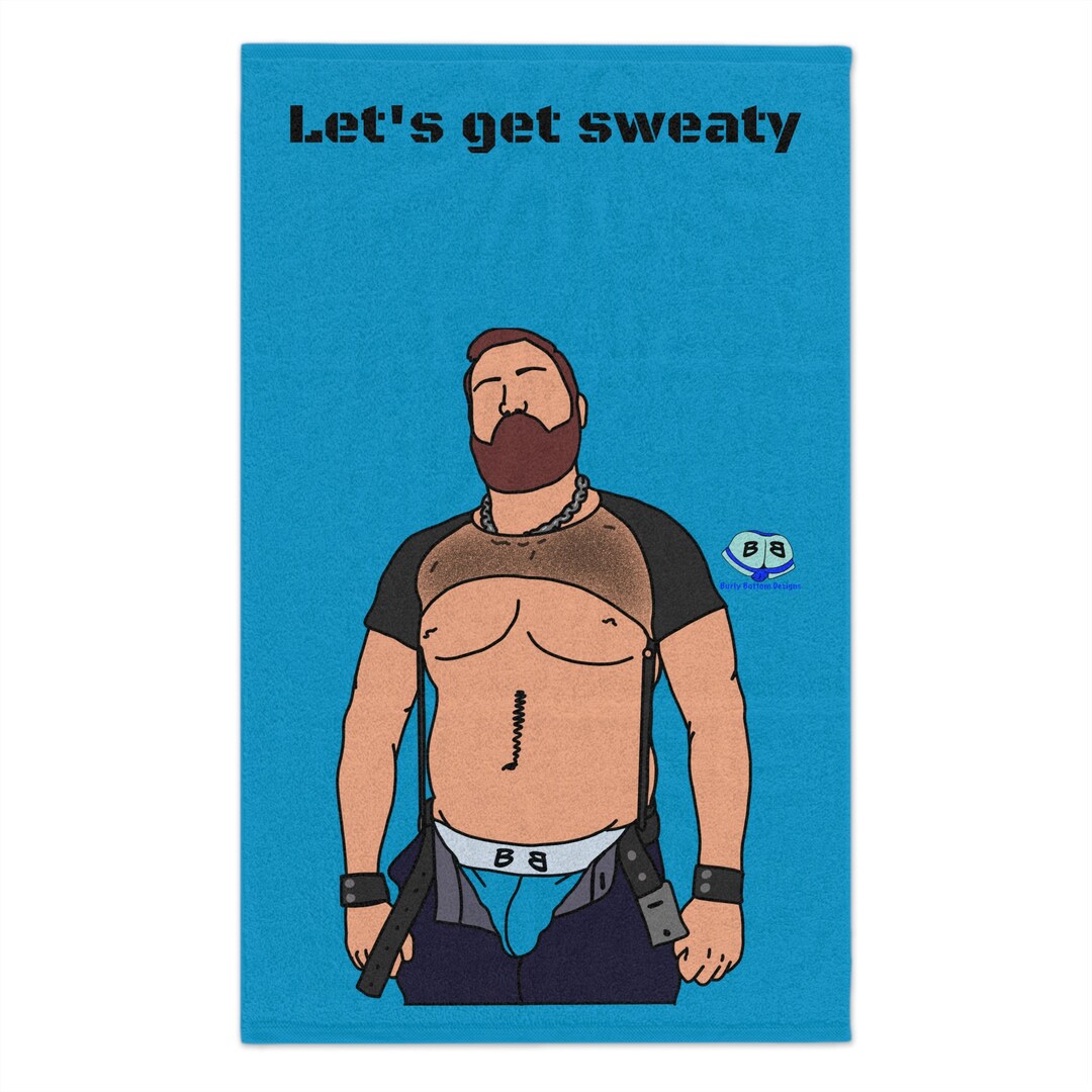 Gym Towel Strapping Young Cub Etsy