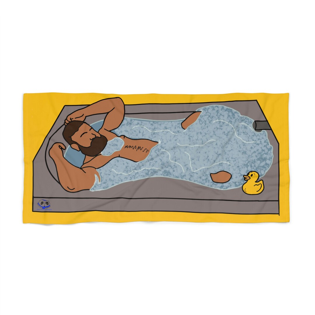 Beach Towel Rubber Ducky Etsy
