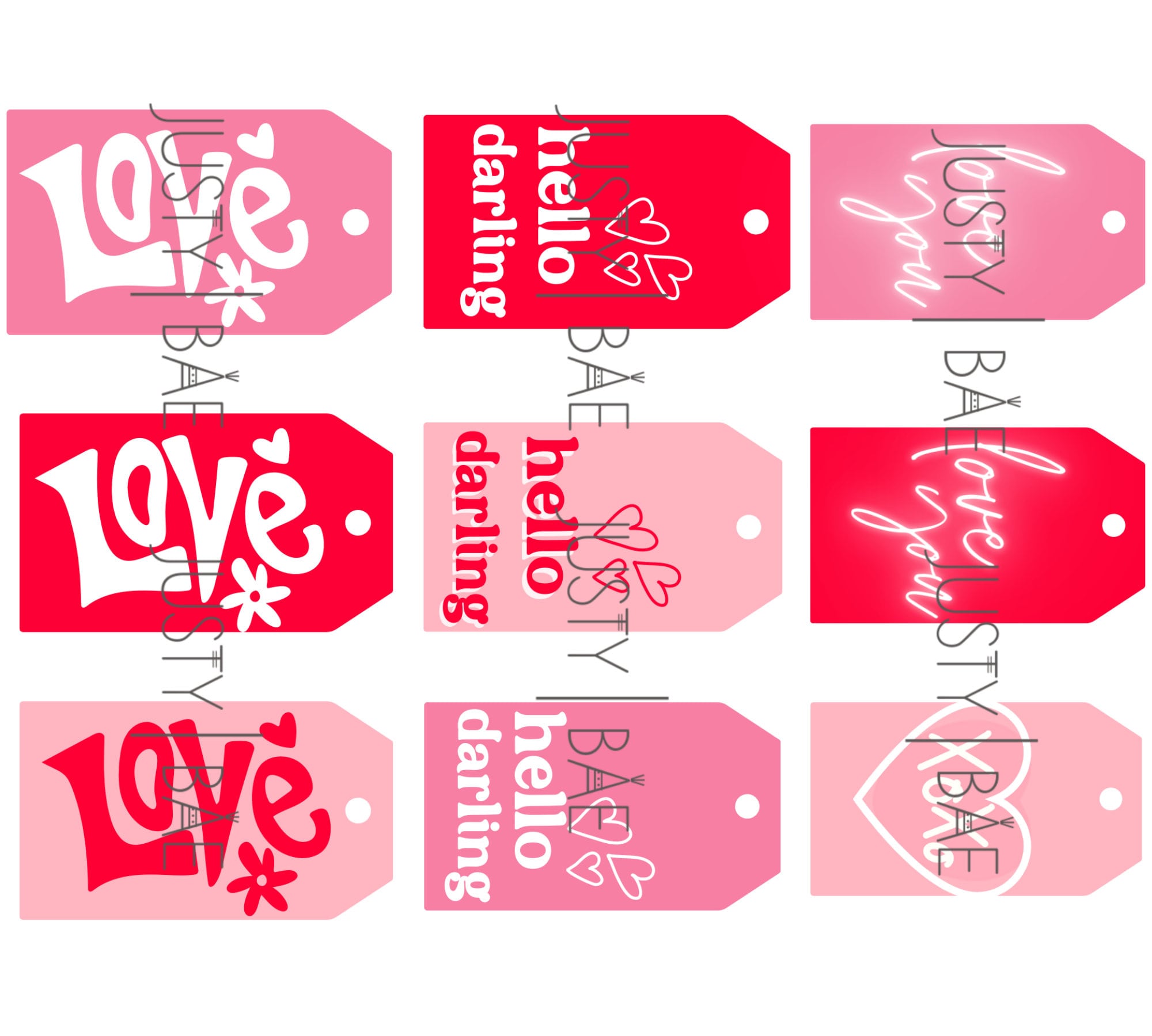 Free Printable Valentines Gift Tags