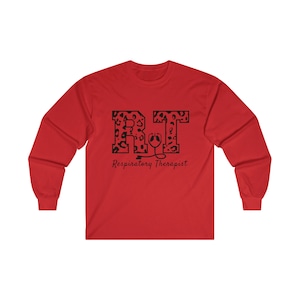 Respiratory Therapist Shirt- (Long Sleeve)/ Respiratory/ RRT/ Respiratory Gift/ RT Student/ Respiratory Student