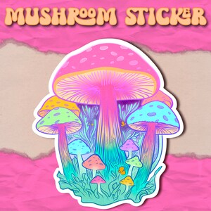 Mushroom Sticker