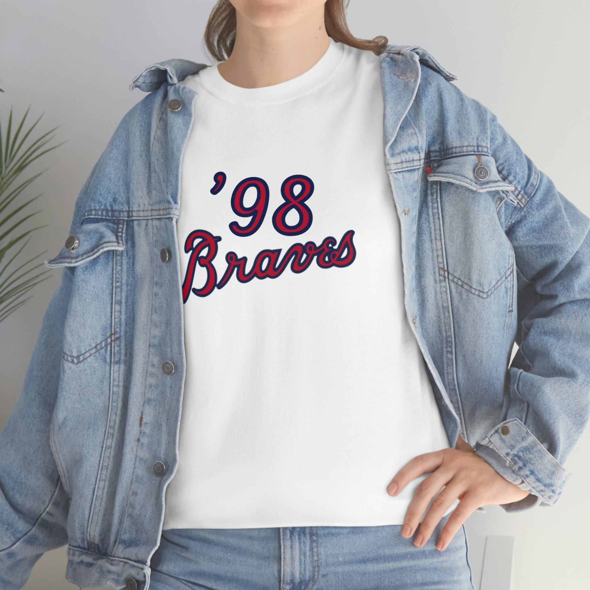 AGCA LLC Country Music Concert Shirt, Braves Baseball Tee, Braves Baseball Shirt, Country Music Shirt, Gift for Her, 98 Braves Shirt, Women Singer Fan T