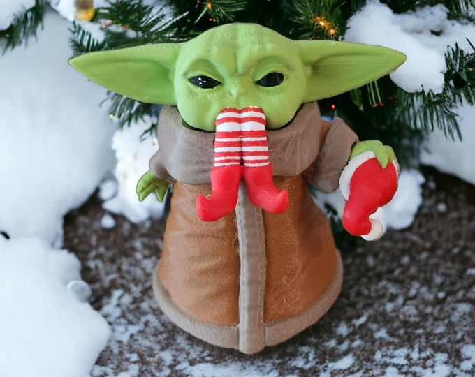 Grogu Elf on a Shelf Etsy