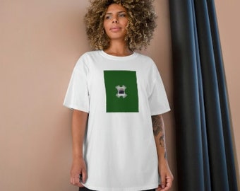 Champion T-Shirt With Original Press Machine Design