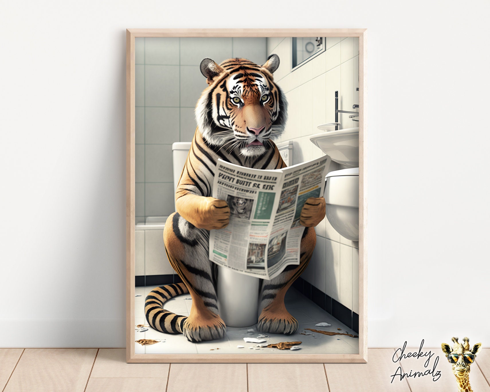 Tiger 3d Model Ai Digital Artwork, Three Dimensional Tiger, Cute