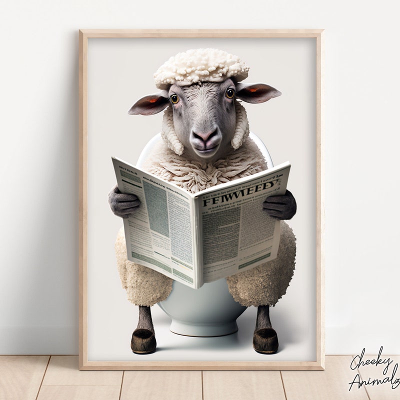 Sheep Wall Mural - Etsy UK