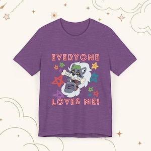 Everyone Loves Me Five Nights At Freddy&#39;s Unisex Jersey Short Sleeve Tee