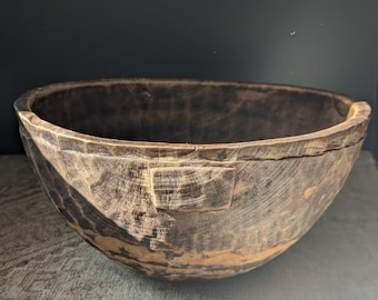 XL Vintage African Senufo bowl