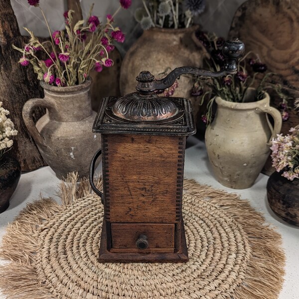 Vintage coffee grinder