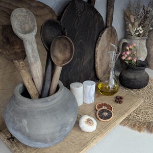 XL vintage wood riser