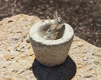 Vintage stone mortar