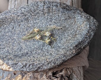 Vintage stone bowl