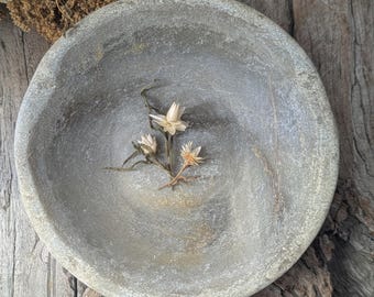 Small Vintage marble stone bowl