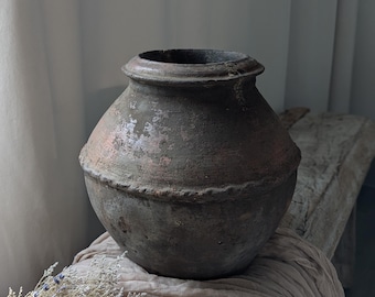 Medium - Large Vintage clay pot