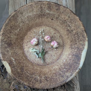 Extra Large rustic vintage marble stone bowl