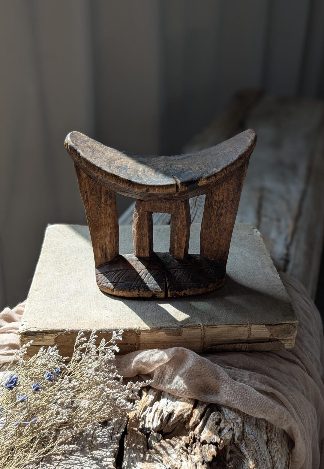 Kickapoo Tribe Headrest Vintage African Tribal Headrest - Etsy