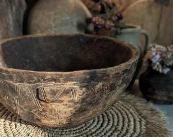 Vintage African Senufo bowl