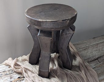 vintage Senufo bench stool table セヌフォ族 VINTAGE AFRICAN SENUFO COFFEE TABLE or BENCH – Borphosis