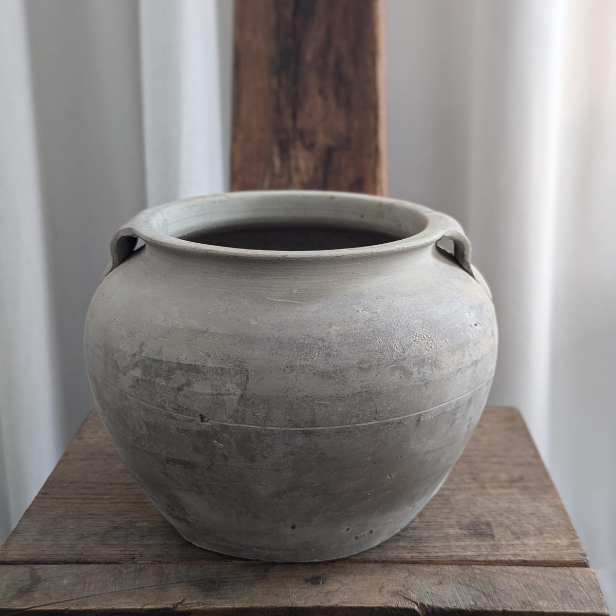 Small Vintage Clay Vessel - Etsy