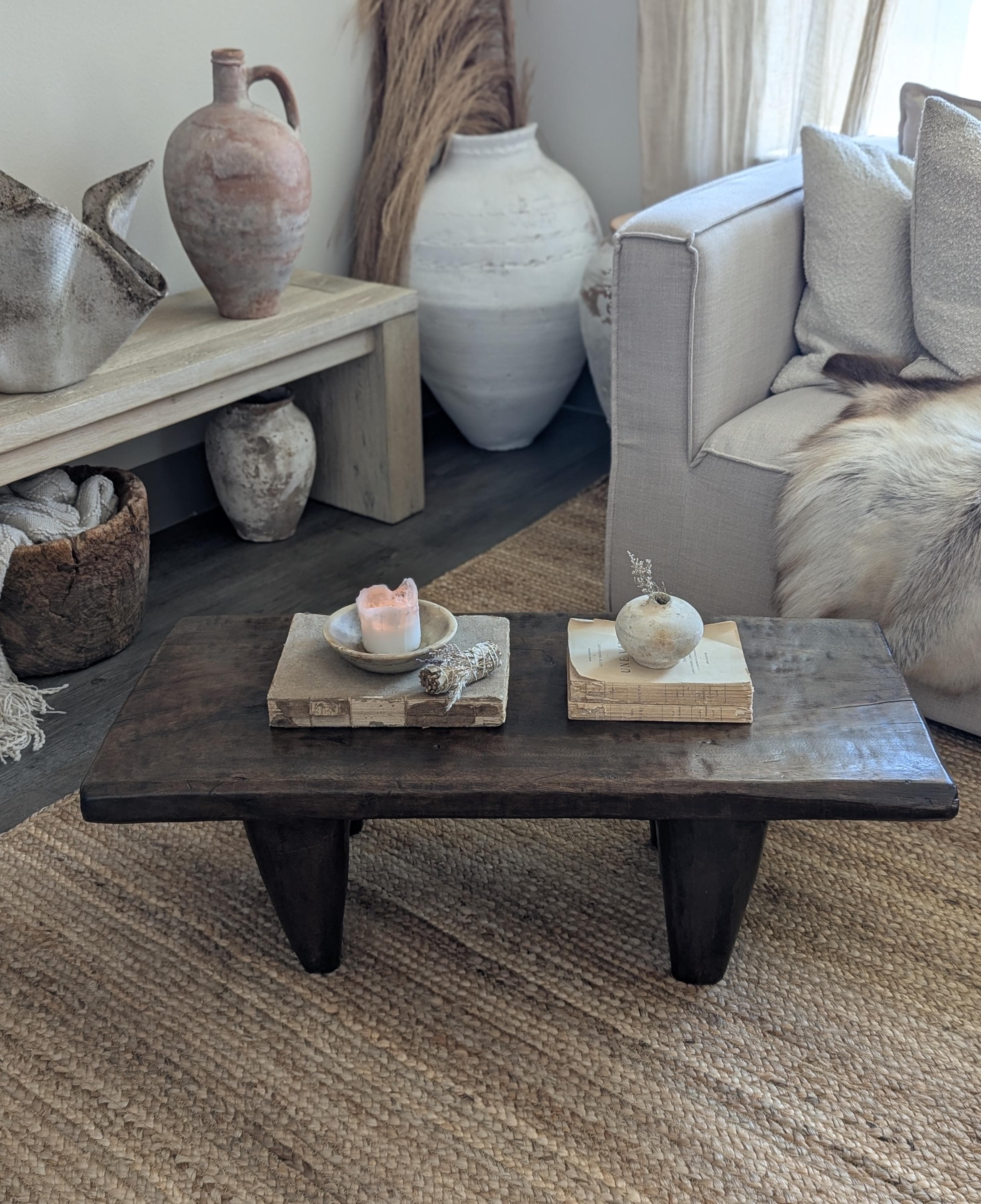 Senufo bench - Etsy 日本