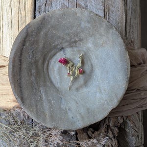 Vintage marble stone bowl