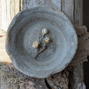 Vintage marble stone bowl