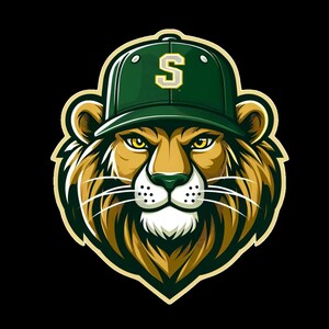Geaux Lions - Southeastern Louisiana Lion Baseball Digital Image - Original
