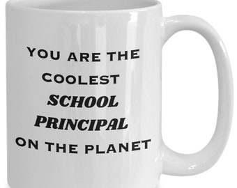 School Principal Mug, Principal Gift, Assistant Principal, Gift for Principal, School Principal Must Haves