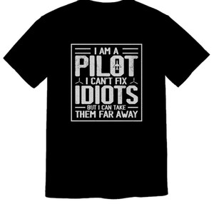 Pilot Shirt, Pilot Gift, Pilot Aviator, Pilot Tshirt, Gift for Step Father, Aviation Gift, Graduation Gift, Aviation Shirt, Gift for Brother
