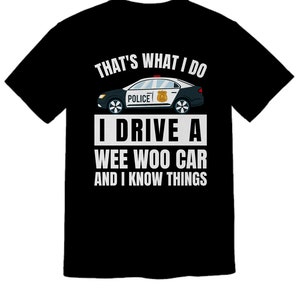 Police Officer T-Shirt, Funny Police Officer Gift for Cop Law Enforcement Men Women T-Shirt, Police Officer Graduation Gift