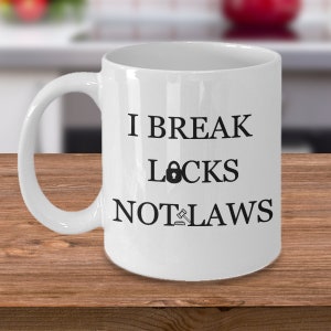 Gift for Boyfriend, Locksmith Gift, Locksmith Coffee Mug, Locksmith Gift Ideas