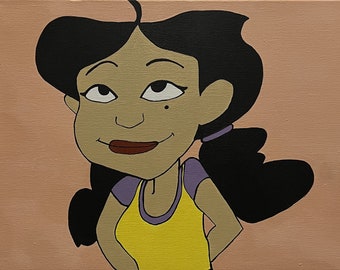 Penny Proud from The Proud Family Acrylic Painting