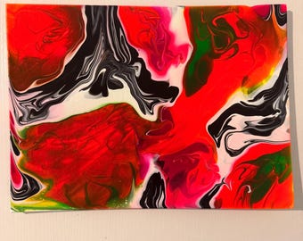 Abstract Acrylic Painting - Medium
