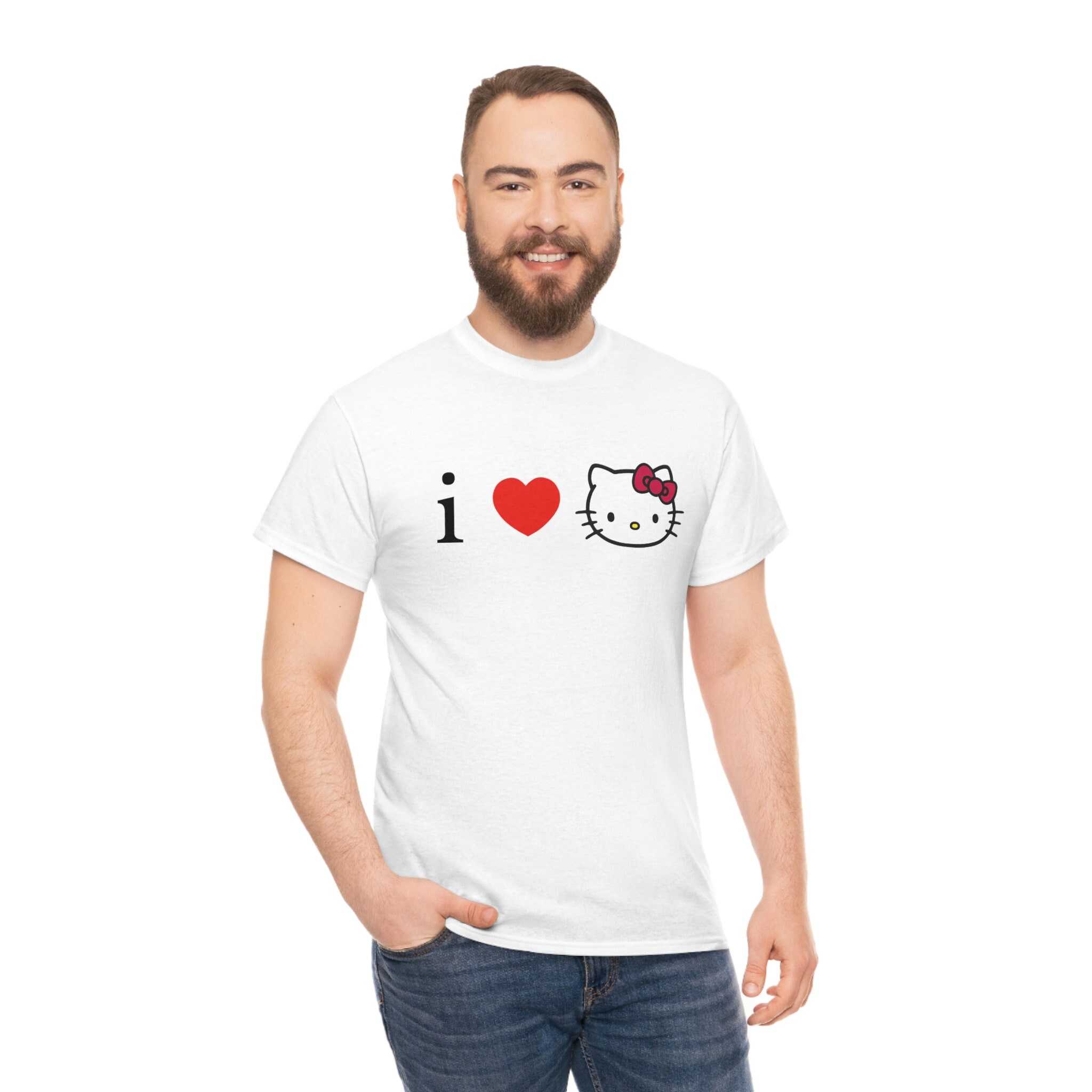 Hello Kitty Holding Heart T-Shirt