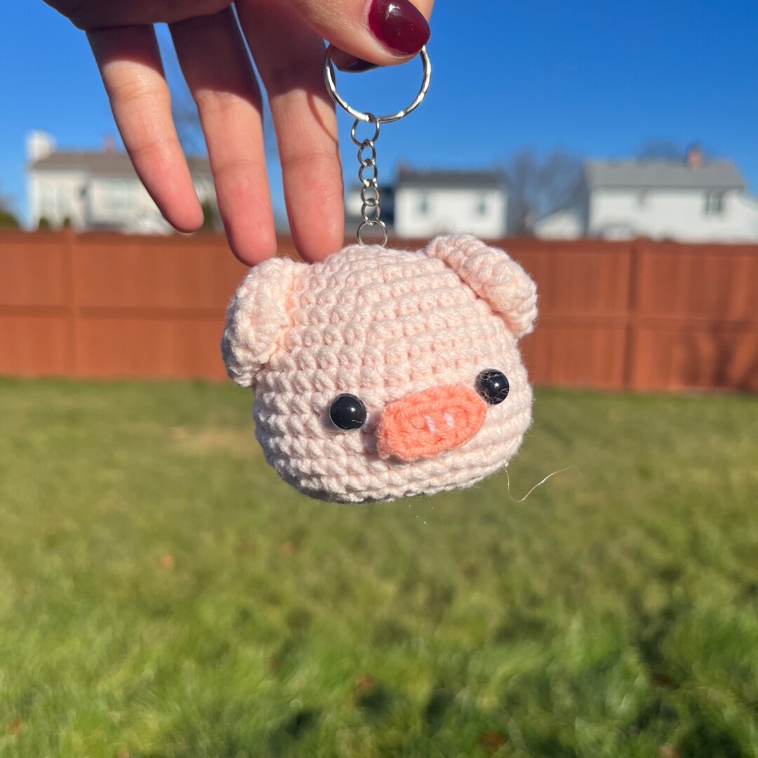 Cute Sheep Keychain Cute Crochet Animals Gift Ideas Etsy