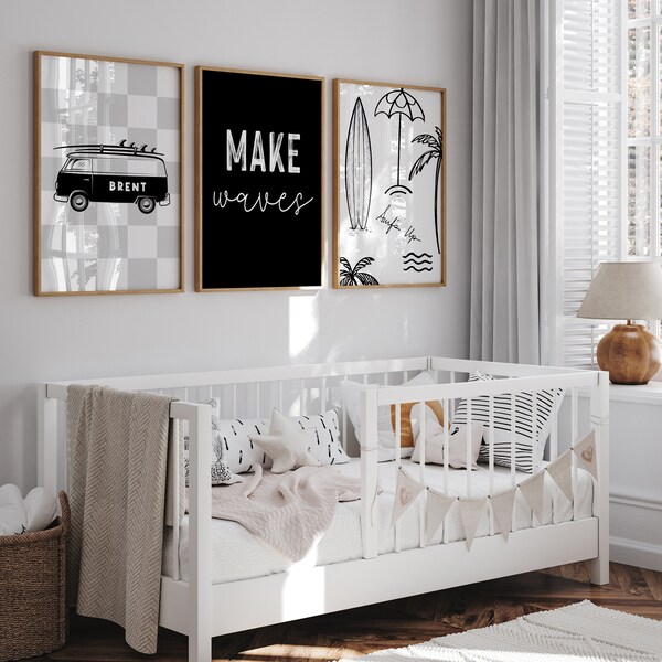 Black and White Baby Room - Etsy